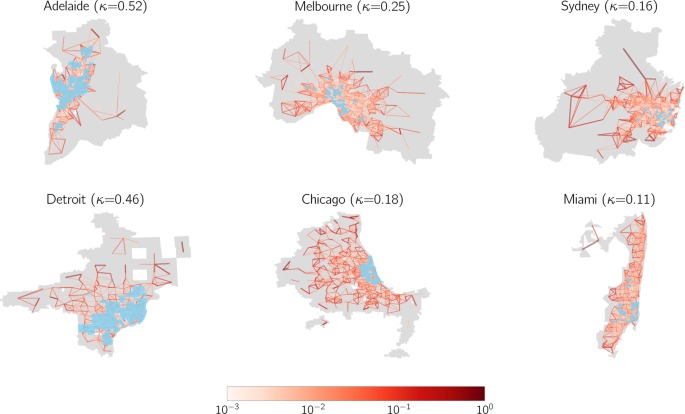 Interplay between population density and mobility in determining the ...